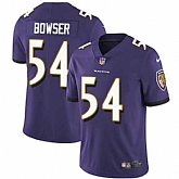 Nike Baltimore Ravens #54 Tyus Bowser Purple Team Color NFL Vapor Untouchable Limited Jersey,baseball caps,new era cap wholesale,wholesale hats